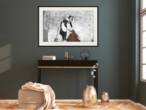 Artgeist Plagát - Maid [Poster] Veľkosť: 30x20, Verzia: Zlatý rám