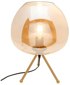 Sphere stolová lampa jantárová