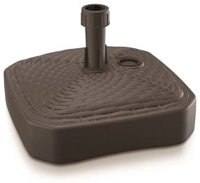 Podstavec pod slnečník II, 39 x 39 cm, hnedá