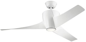 Kichler KLF-PHREE-56-WHT- LED Stmievateľný stropný ventilátor PHREE 10W/230V + DO