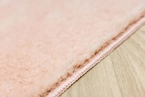 Kúpeľňový koberček Malmo ružový