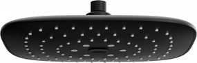 Mexen D-22 dažďová hlavica 26x23 cm, čierna - 79722-70