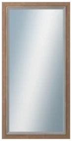 DANTIK - Zrkadlo v rámu, rozmer s rámom 50x100 cm z lišty AMALFI okrová (3114)