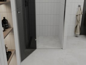 Mexen Roma, sprchové dvere do otvoru 70 x 190 cm, 6mm šedé sklo, chrómový profil, 854-070-000-01-40