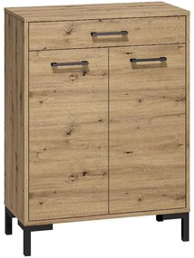 Skrinka na topánky Nevio 03 Dub Artisan