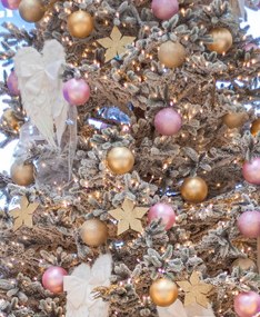 DECOLED Zlatá hviezda, 2D, 30 cm