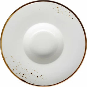 Mäser Gurmánsky tanier Pintar White hnedé bodky 26 cm