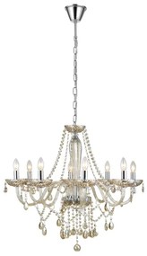 Eglo 39093 - Luster BASILANO 8xE14/40W/230V