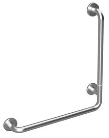 Oporné madlo 63x68 cm nerez/strieborné