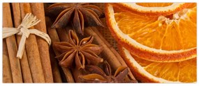 Obraz - Vonné korenie (120x50 cm)