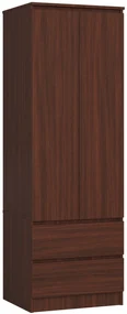 Šatníková skriňa Suman (wenge). Akcia -20%. Vlastná spoľahlivá doprava až k Vám domov. 1068649