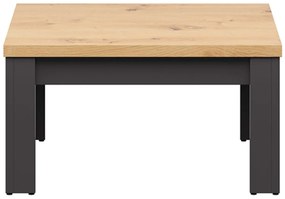 Konferenčný stolík  BRW Hesen LAW/4/8 (grafit + dub artisan). Vlastná spoľahlivá doprava až k Vám domov. 1062497