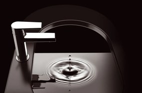 Sapho Sapho, KAI podomietkový sprchový set s pákovou batériou, otočný prepínač, 2 výstupy, chróm, KA43-03