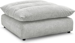 Svetlosivá ženilková podnožka Neil – Bobochic Paris