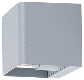 Rabalux 77170 vonkajšie nástenné LED svietidlo Hallstatt, 10 W, sivá