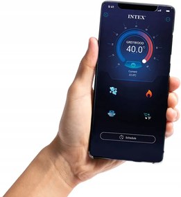 Intex Nafukovacia hydromasážna jacuzzi pre 4 osoby, 180x71 cm - INTEX 28458