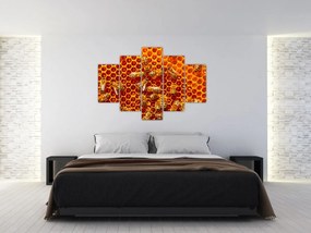 Obraz - Medový plást (150x105 cm)