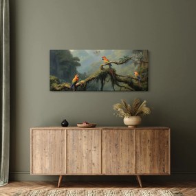 Obraz - Tropický les (120x50 cm)