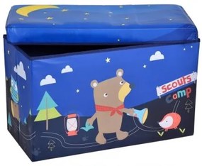 Detský box na hračky s motívom medvedíka