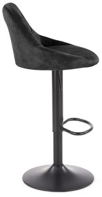 Barová stolička H-101 - čierna