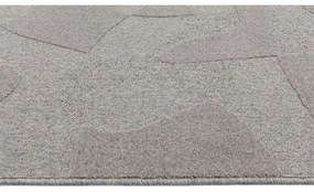 Sivý vlnený koberec 200x300 cm Morphic Botanica – Agnella