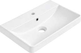 Mexen Dagna vstavané umývadlo do dosky 50 x 35 cm, biele - 21995100