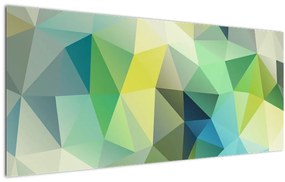 Obraz geometrické abstrakcie (120x50 cm)