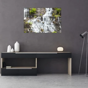 Obraz - Vodopád (90x60 cm)