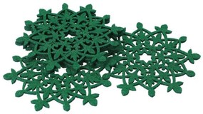 Sada podložiek pod poháre ORKEL zelená 800769