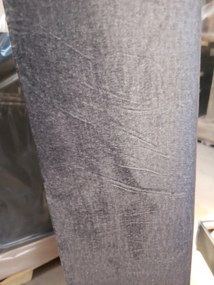AKCIA Rozkladacia sedacia súprava do U LIVARO 305x140 cm, tmavosivá II. akosť