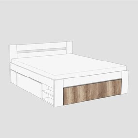BTC KIRA ČELO 2: 160x200 Varianta: NAVARRA