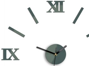 Moderné nástenné hodiny NUMBER gray