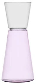 Džbán ružová/priehľadný 750 ml - 983043