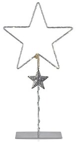 Sivá vianočná svetelná dekorácia Vikhem – Markslöjd