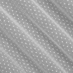 ZÁVES NA KRÚŽKOCH HANIA 140X250 CM BIELA