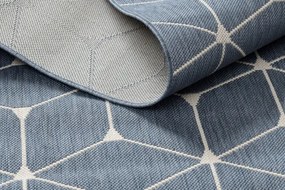 Koberec SIZAL FLAT 48721/591 Kocky 3D nebeský