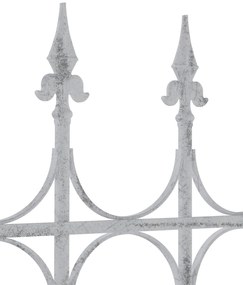 Mriežka na popínavé rastliny Flowton - starožitná biela