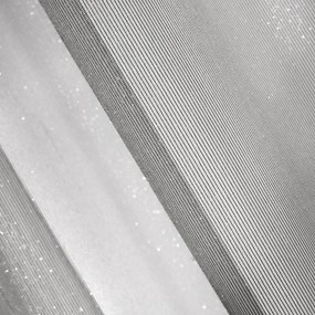ZÁCLONA NA KRÚŽKOCH ARIANA 140X250 CM SIVÁ