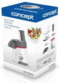Concept ES1000 - Elektrické strúhadlo 200W/230V biela/šedá