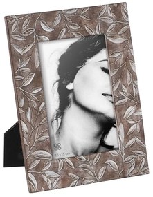 Hnedý polyresínový stojací rámček 16x21 cm – Ixia