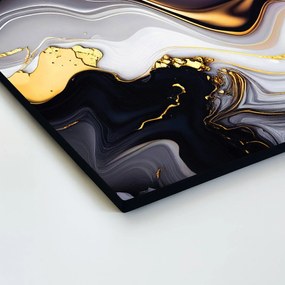 DUBLEZ | Drevený farebný obraz - Mramor