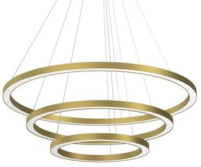 Závesné LED svietidlo Galaxia, 3x LED 85w, 3500k, g