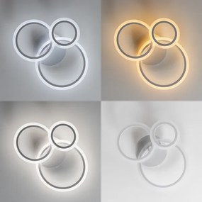 Brilagi - LED Stmievateľný prisadený luster ORBITS LED/40W/230V 3000-6500K biela + DO