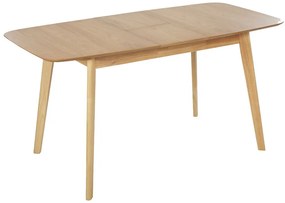 Jedálenský stôl Madza (svetlé drevo) (pre 6 osôb). Vlastná spoľahlivá doprava až k Vám domov. 1081123