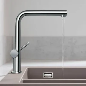 Hansgrohe Talis M54, kuchynská páková batéria 270, vyťahovateľný výtok, 1jet, sBox, chrómová, HAN-72809000
