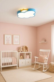 IKO LED stropná lampa s diaľkovým ovládačom – Modrý oblak