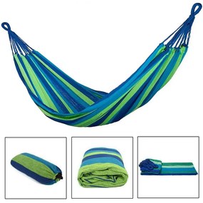 Bluegarden Bluegarden, hojdacia sieť Hammock 1-miestna, zelená, OGR-00428