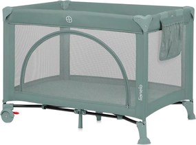Lionelo - Cestovná postieľka LAURA Green Sage