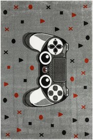 Koberec Lima G928C Gamepad svetlosivý / tmavosivý