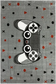 Koberec Lima G928C Gamepad svetlosivý / tmavosivý